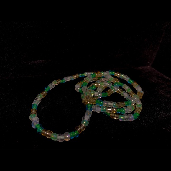 Glass bead jewelry set - Picture 3 of 4